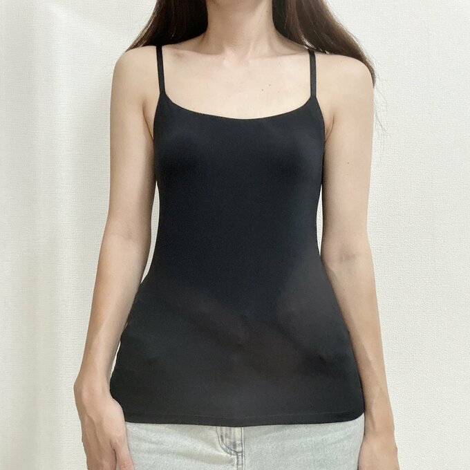 エアリズムブラキャミソールの着用例