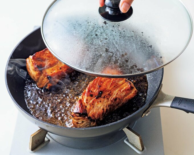 フライパンにフタ