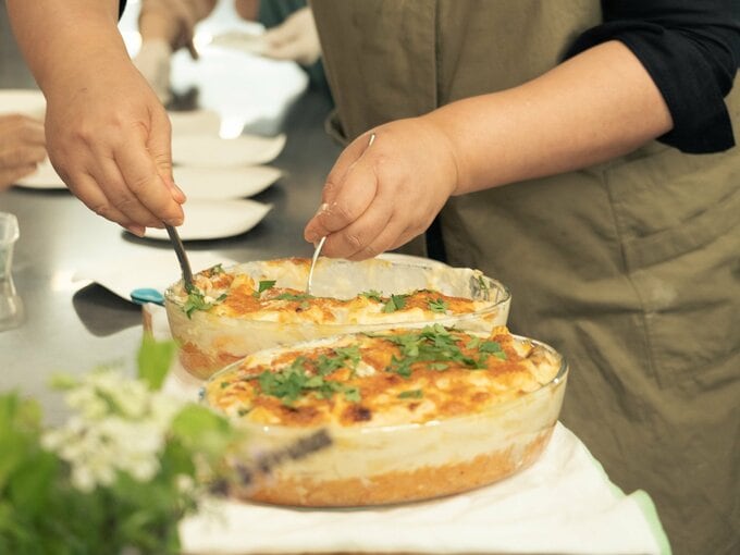 チキンライスグラタン