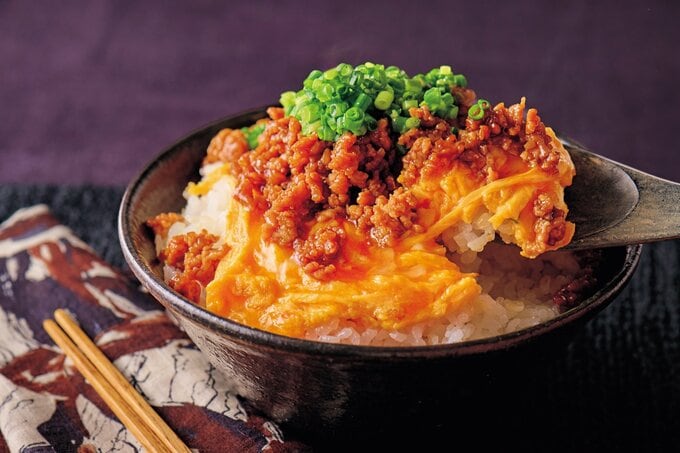 ふわたま肉のっけご飯