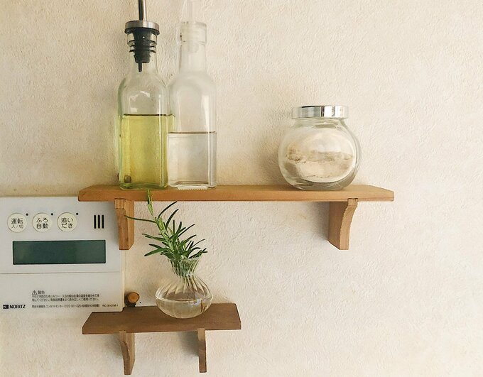 見せる収納を見直す