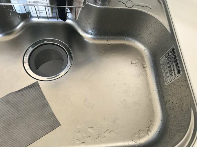 シンクにシート