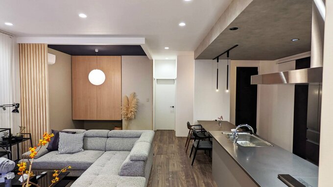 将来のリビング学習にも対応できるレイアウト