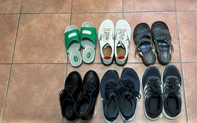 履いていなかった靴をたくさん発見!