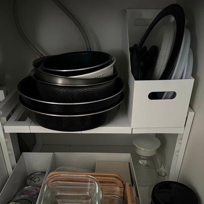 ようさん宅の鍋フライパン収納