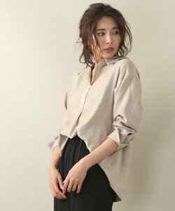 Rouge vif スエード後タックシャツ