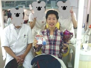 矯正器具をはずしたとき