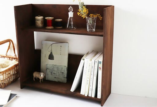 「木製2段ラック」が完成