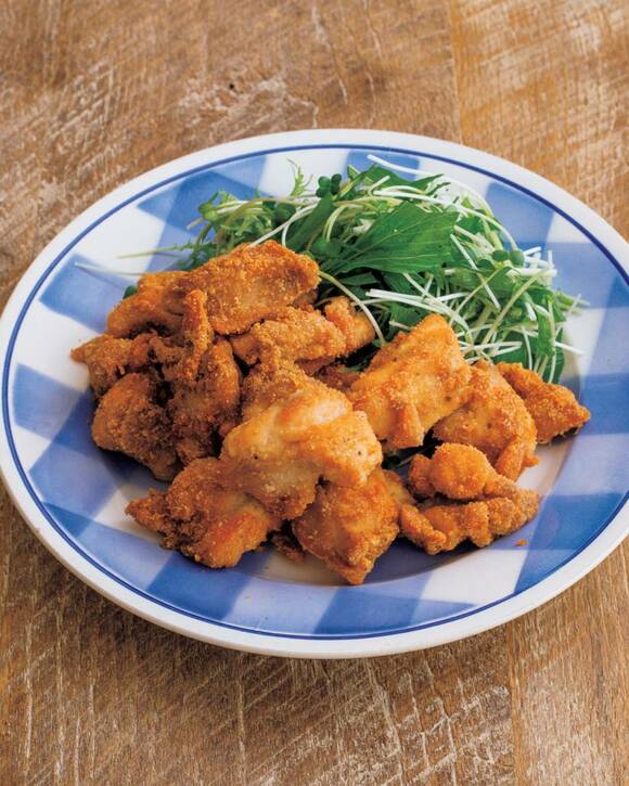 おからパウダーのフライドチキン