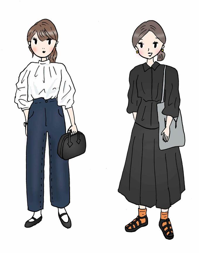 コーデイラスト