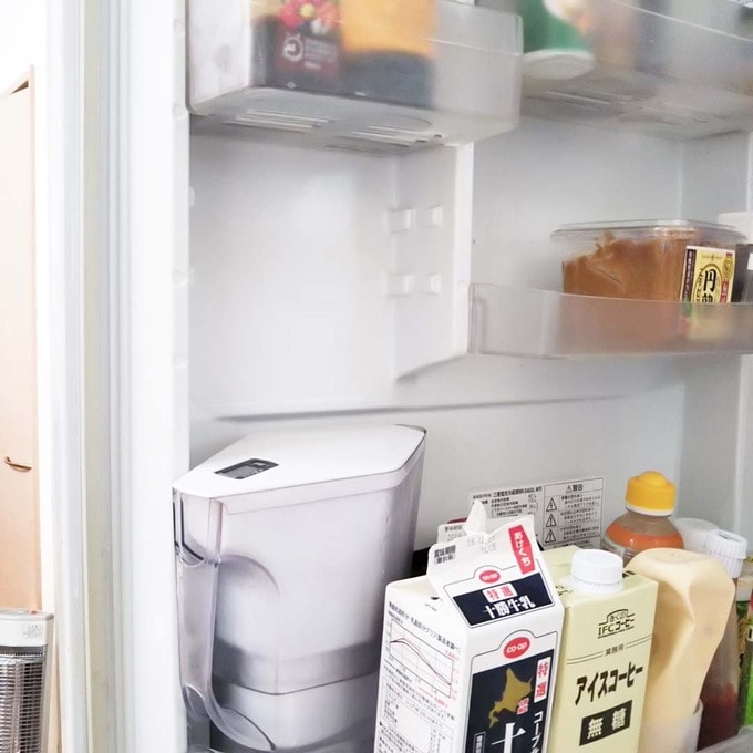 食品やポットの出し入れもスムーズ