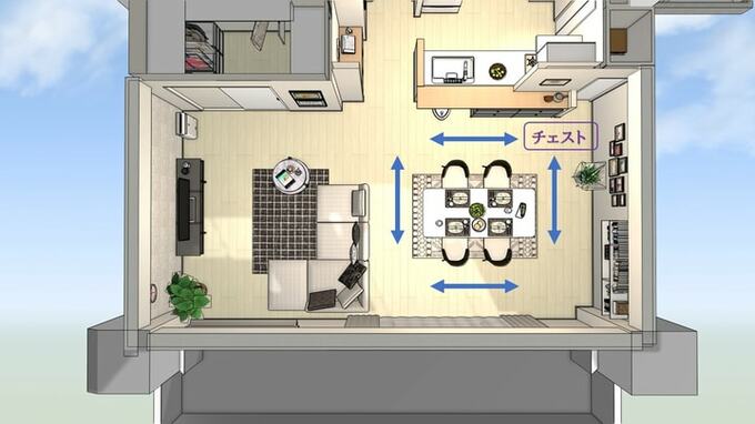 間取りで解説 今あるリビングダイニングに 快適なテレワークスペースをつくる Esseonline エッセ オンライン