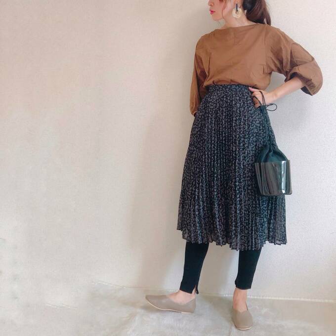 ブラウンコーデ