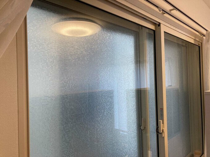 内窓をつけた引き違い窓