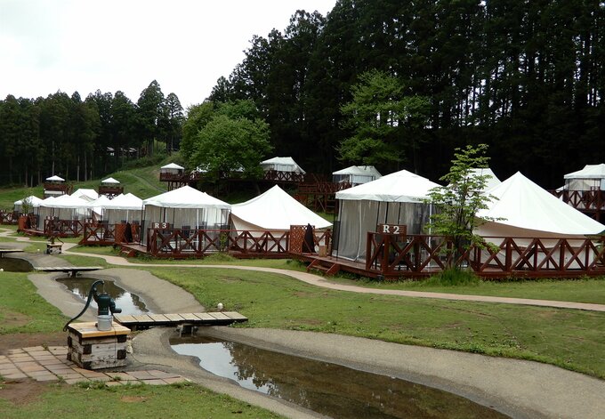 グランピングエリア