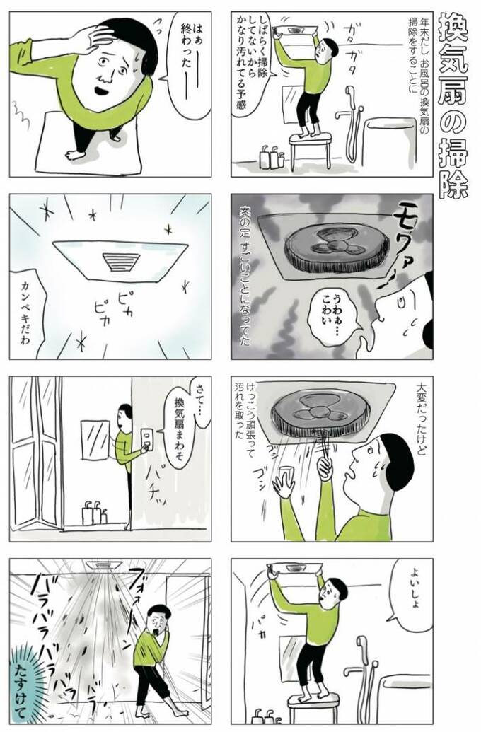 換気扇の掃除