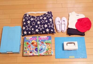 小学生が必要な学校グッズ全部見せ。収納はスカスカにして！