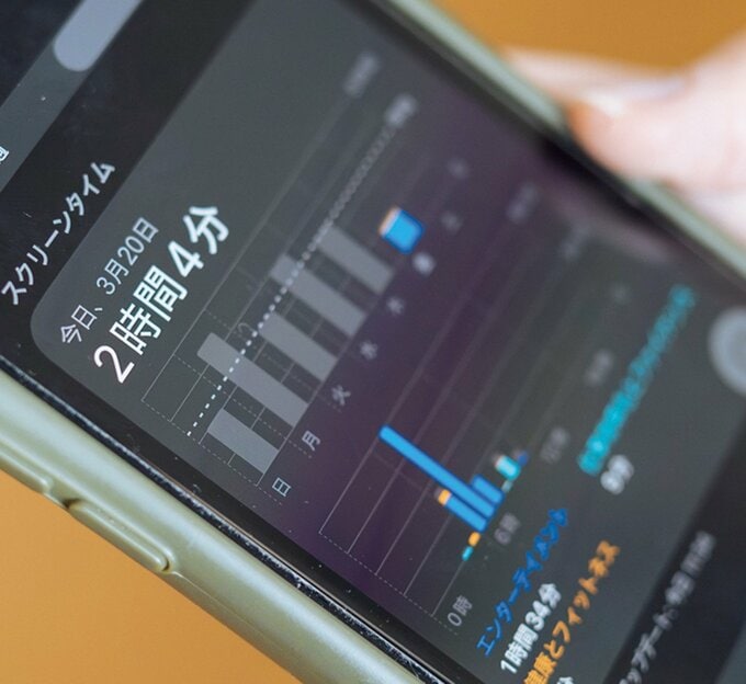 スマホのスクリーンタイム