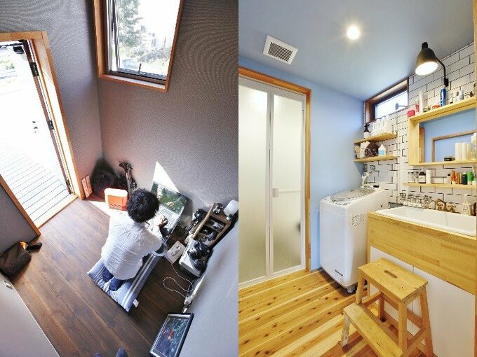 ヘアサロン兼住居