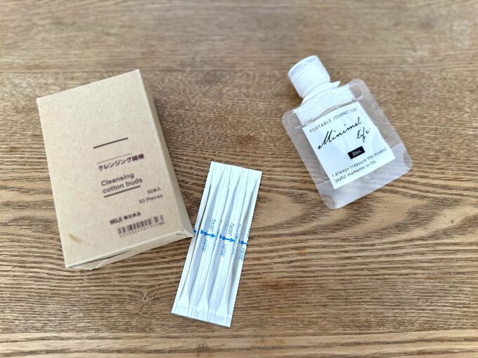 試供品 コスメ 綿棒