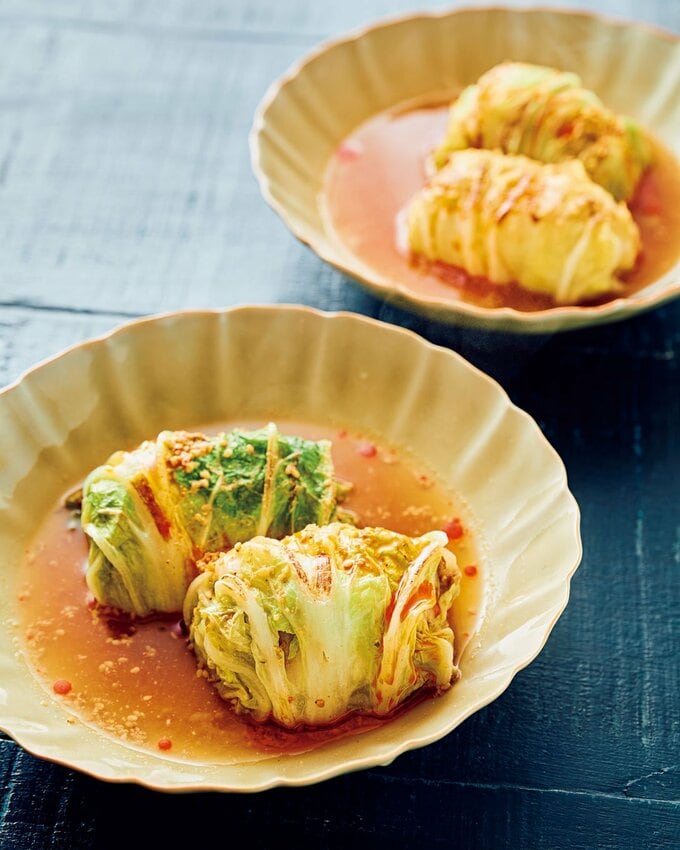 担々風ロール白菜