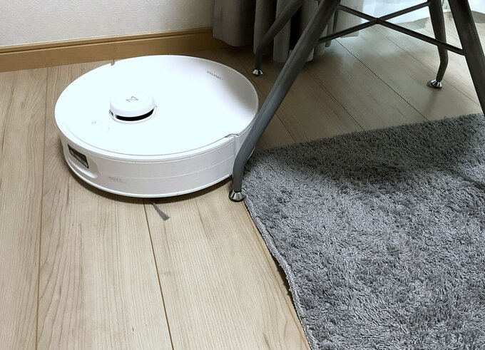 ロボロック掃除シーン