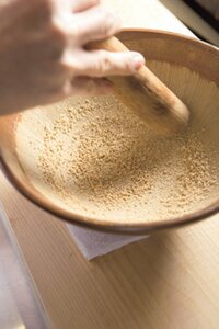 すりゴマ→ゴマあえに