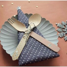 100円グッズでクリスマス。マスキングテープをはるだけでキュン！