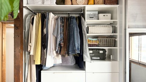 「婚礼タンス」を手放して20年、後悔はまったくない。60代夫婦ふたり暮らしで「大きな収納は不要」と改めて気づいた