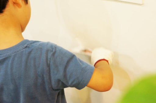 5歳の男の子が参加