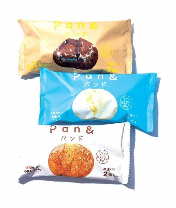 袋に入ったパン３つ