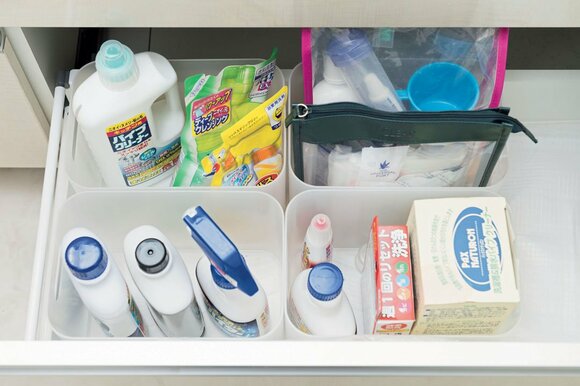 深型のボックスが便利