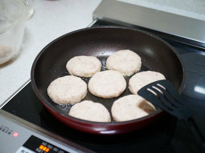 ハンバーグや大根おろしをつくるのも気がラク