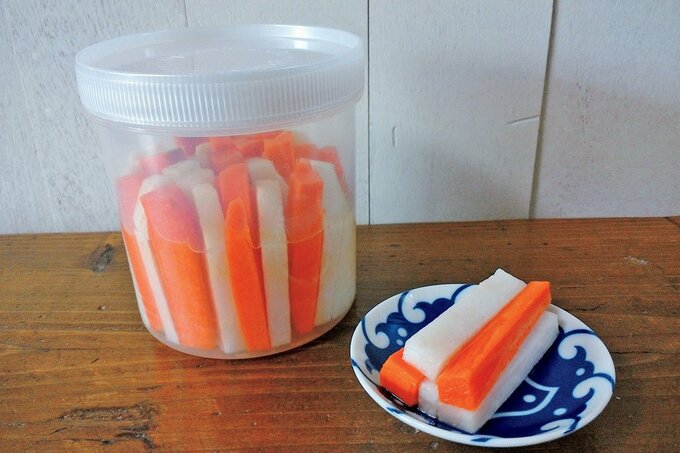 大根＆ニンジンのピクルス