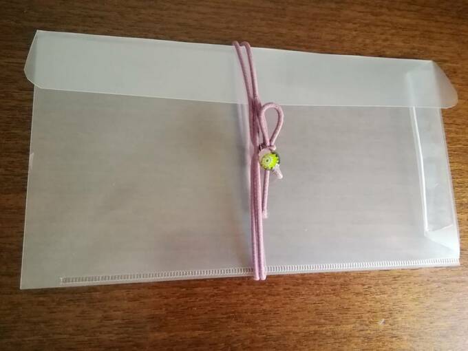 ケースにヘアゴム