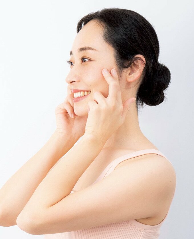 頬骨プッシュのやり方