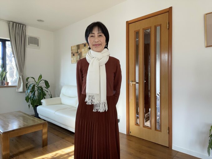 4.結び目を少し崩して立体感を出せば完成です。