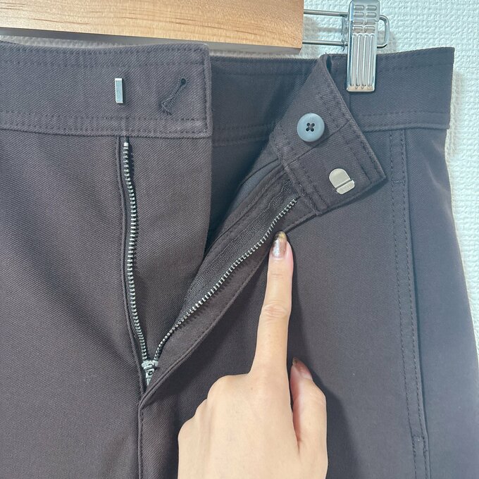 「ジャージーバレルレッグパンツ」