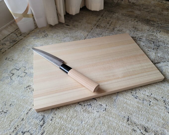 ヒノキのまな板