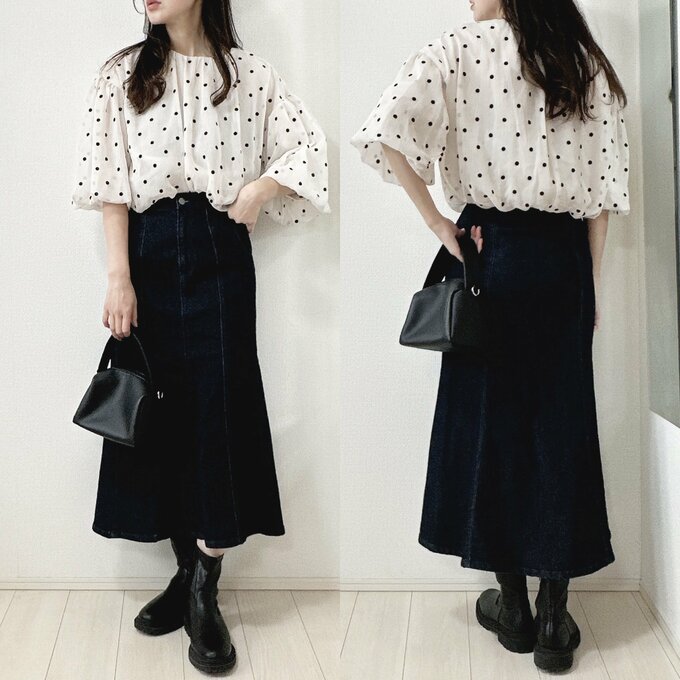 スカート合わせ