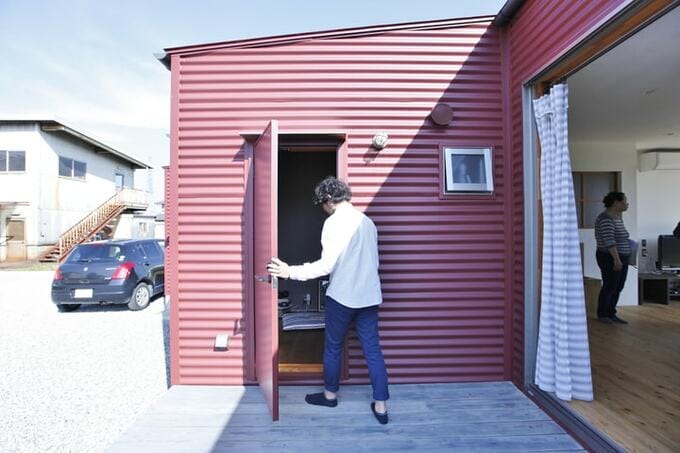 ヘアサロン兼住居