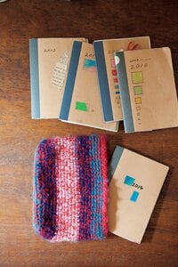 無印良品の再生紙ノート