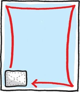 四方をふく順番