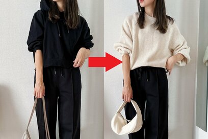 GUの2490円おすすめボトムス3選。部屋着に見えず、冷え対策できてアラフォー世代も歓喜