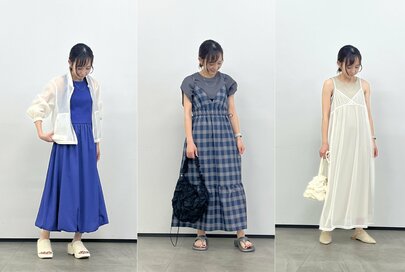 アラフォー以上におすすめの「GU」新作ワンピース3選。甘すぎず、体形カバーも！