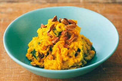 「冷蔵庫にあると安心する」おかず2品。キノコとカボチャがあれば即1品完成