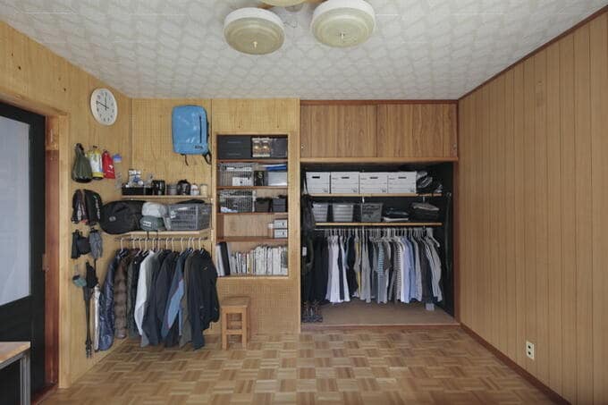 既存利用の床と天井