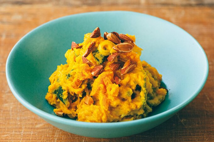 カボチャのサラダ