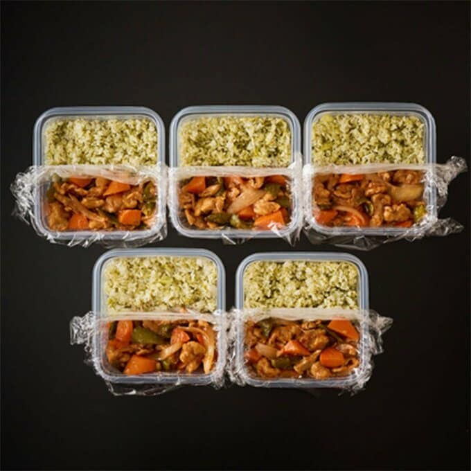 冷凍トマトパスタ弁当