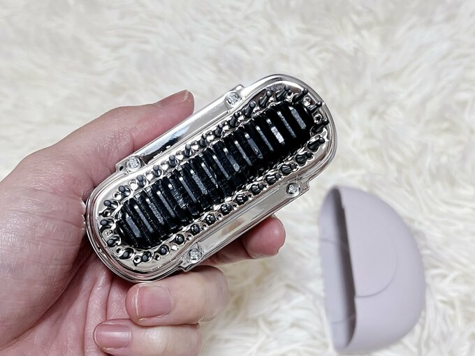 コームの温熱プレート